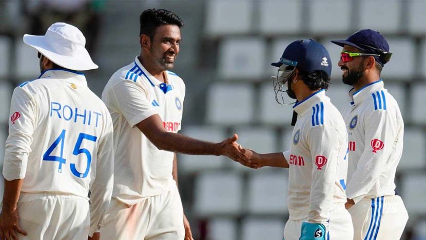 Jaiswal’s century, Ashwin’s bowling heroics set up innings win for India in the first Test vs West Indies