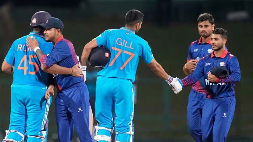 Rohit, Gill, And Jadeja Steer India To Massive Win Over Nepal